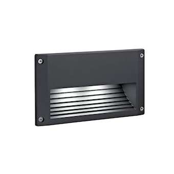 BRICK - Encastré de mur ext. LED IP65 IK07, éclairage indirect 4000K 6,8W 115lm|Aric-ARI5326