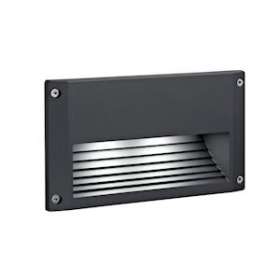 BRICK - Encastré de mur ext. LED IP65 IK07, éclairage indirect 4000K 6,8W 115lm|Aric-ARI5326