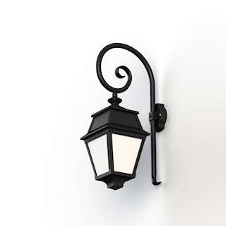 Avenue 2 N° 2 led warm opale Noir foncé 000|Roger Pradier-PRR102006000