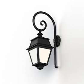 Avenue 2 N° 2 led warm opale Noir foncé 000|Roger Pradier-PRR102006000