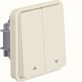 cubyko Inter volet-roulant associable blanc IP55|Hager-HAGWNA300B