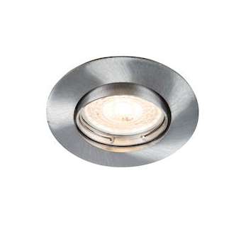 BE BETTER LED GU10 - bague rond ori alu brossé 4000K 6W 550lm 48DEG IP20|Europole-POL61331