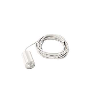 FITU Câble de suspension, E27, ronde, blanc, max. 60W, câble nu de 5m|SLV-DC5132691