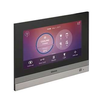 Ecran 7pouces HOMETOUCH portier ou gestion MyHOME_Up - alu|Bticino-TICBT3488