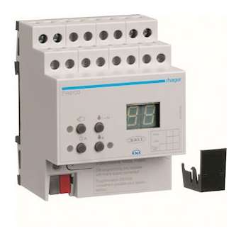 Passerelle KNX/EIB-DALI, 4 modules|Hager-HAGTYA670D