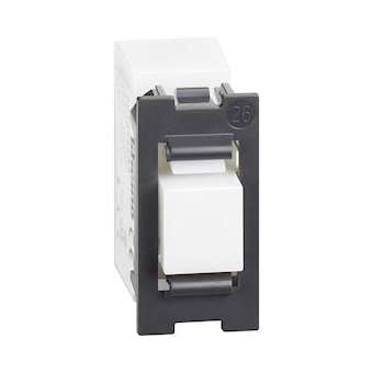 Lecteur de badge pour alarme intrusion Living Now MyHOME_Up - 1 module|Bticino-TICBTK4215