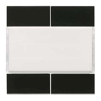 Enjoliveur 4 boutons poussoirs KNX gallery night|Hager-HAGWXE304N