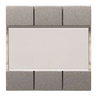 Essensya/systo.tebis 6E titane|Hager-HAGWST306T