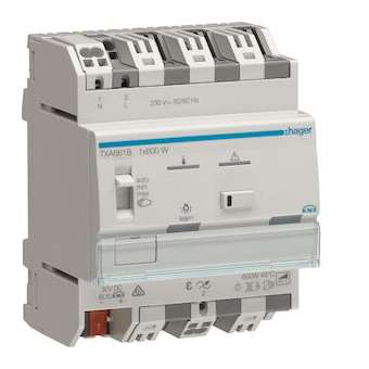 Module de sortie pour l'éclairage variable - 1 sortie directe 600W / New Easy|Hager-HAGTXA661B