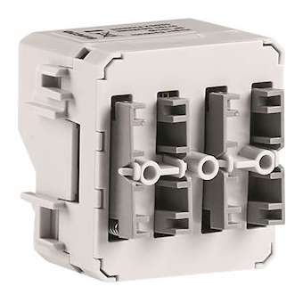 Cubyko poussoir KNX filaire 1 entrée, associable, IP55|Hager-HAGWNT331