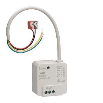 Module de sortie 2x 6A /230V~, 2 entrées, à encastrer, KNX|Hager-HAGTYB692F