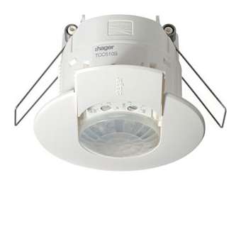 Détecteur de présence 360DEG KNX encastré plafond|Hager-HAGTCC510S