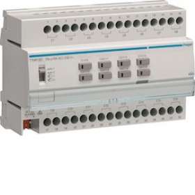 Module 16 sorties 16A/230V~ adapte pour charges capacitives|Hager-HAGTYM616D