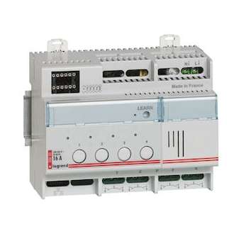 Actionneur ON/OFF avec marche forcée 4x1000W MyHOME BUS - 6 modules DIN|Legrand-LEG002602