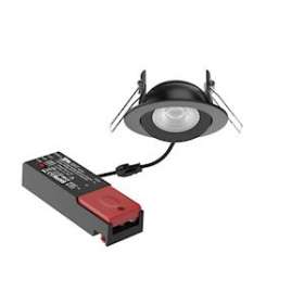 Spot LED ORIENT noir orientable RT2012 Dimmable Classe III|Xeta premium-XET401013