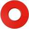 Couronne magnetique ronde - Rouge RAL3020