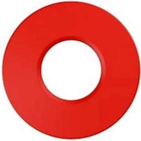 Couronne magnetique ronde - Rouge RAL3020|Xeta premium-XET401002