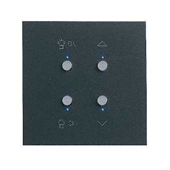 Commande lumière et volets Art d'Arnould Epure MyHOME_Up - noir mat|Arnould-ARD67883