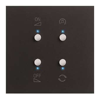 Commande BUS pour diffusion sonore Art d'Arnould Epure - noir mat|Arnould-ARD67885