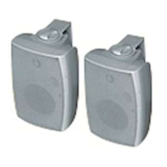 Paire enceinte murale bass reflex 2 voies pour public address - blanc 20W|Xeta premium-XET81994