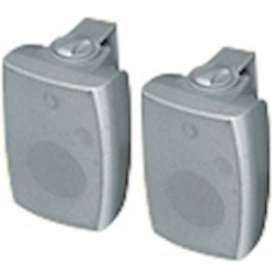 Paire enceinte murale bass reflex 2 voies pour public address - blanc 20W|Xeta premium-XET81994