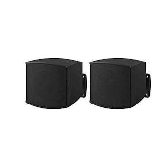 Paire HP mural noir 8 ohms - 20W max|Xeta premium-XET16128