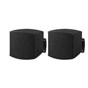 Paire HP mural noir 8 ohms - 20W max|Xeta premium-XET16128