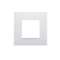 Cadre verre blanc pour module bluetooth mural