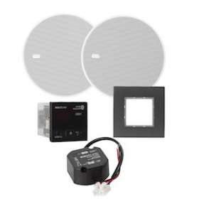 Module recepteur audio Bluetooth noir avec 2 H.P blanc 5'|Xeta premium-XET52959