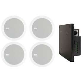 Pack Soundaround encastrable WIFI + 4 H.P blanc 5,25|Xeta premium-XET60352