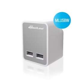 Prise 2 ports USB - blanc|Xeta premium-XETMLUSBW