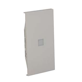 Enjoliveur Living Now haute luminosité MyHOME_Up 2 modules - blanc|Bticino-TICBTKW01MH2X