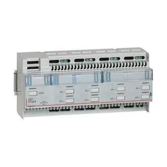 Actionneur variateur MyHOME_Up pour ballast 1V à 10V 4 sorties - 10 modules DIN|Legrand-LEG002612