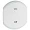Enjoliveur double Céliane marquage ON et OFF - blanc|Legrand-LEG068188