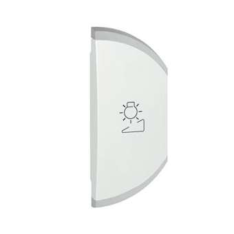 Enjoliveur simple Céliane variation montage droite - blanc|Legrand-LEG068178