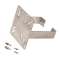 Fixation de support, deux pieds, acier inoxydable, horizontal