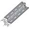 Profilé perforé Z A570, 24x24x24x1.75, 3m, SZ|Niedax France-NDX016002