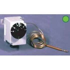 THERMOSTAT SOUS BOITIER IP53 A CONSIGNE EXTERIEURE 30 à 90DEGC BULBE CUIVRE D6X|Etirex-ERXCAB090