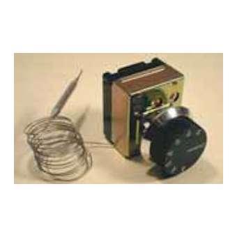 THERMOSTAT NU TRIPOLAIRE PLAGE 4 à 40DEGC à BULBE CUIVRE DIA8/LG90MM + CAPIL.D|Etirex-ERXCAT040D