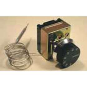 THERMOSTAT NU TRIPOLAIRE PLAGE 4 à 40DEGC à BULBE CUIVRE DIA8/LG90MM + CAPIL.D|Etirex-ERXCAT040D