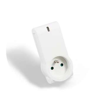 NodOn - Prise intelligente EnOcean ON/OFF alerte de coupure de courant - Type E|Nodon-NODASP-2-1-00