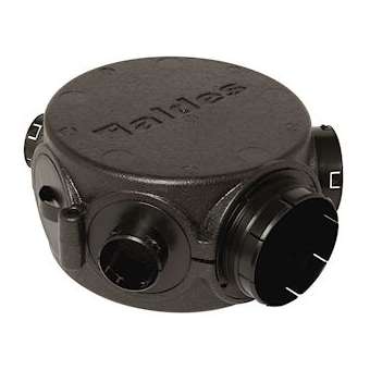 Caisson répartiteur PPE équipé d'1 piquage D160 et 6 D125|Aldes-ALD11023195