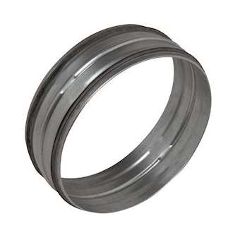 Raccord mâle galvanisé à joint - Diamètre 125 mm|Aldes-ALD11098162