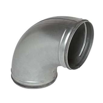 Coude galvanisé 90DEG à joint - Diamètre 200 mm embouti|Aldes-ALD11098144