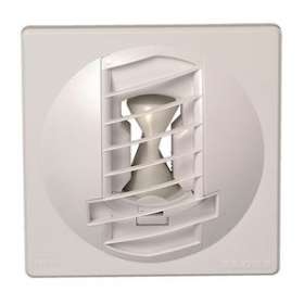 Bouche Autoréglable BapCOLOR 30 m3/h D 116 mm - Blanc|Aldes-ALD11019143