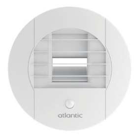 Bouche auto WC 5-30 piles détection de présence D80 griffes|Atlantic clim ventil-ELG526594