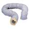 Gaine souple PVC renforcée, isolée 25 mm de verre, diamètre 160 mm, longueur 6 m