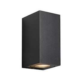 CANTO MAXI KUBI 2 applique murale Aluminium Noir GU10|Nordlux-ORX49731003