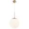 GRANT 25 suspension Verre et metal Laiton E27
