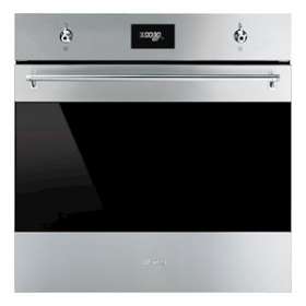 Four 'Classica' Multifonction Pyrolyse-Multifonction (15) chaleur tournante, ECO|Smeg france-SMFSFP6301TVX